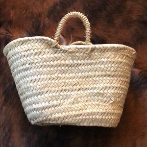 Straw bag